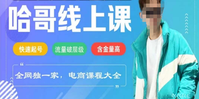 电商线上课程2025年，快速起号，流量破层级，这套方法起号率99%-向阳花网-资源网-最新项目分享网站